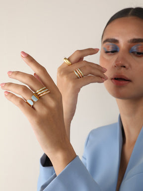 Arianna ring (Blue)