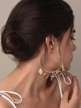 Callista hoop earrings