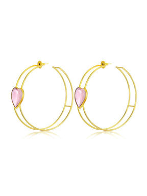 Amara hoop earrings