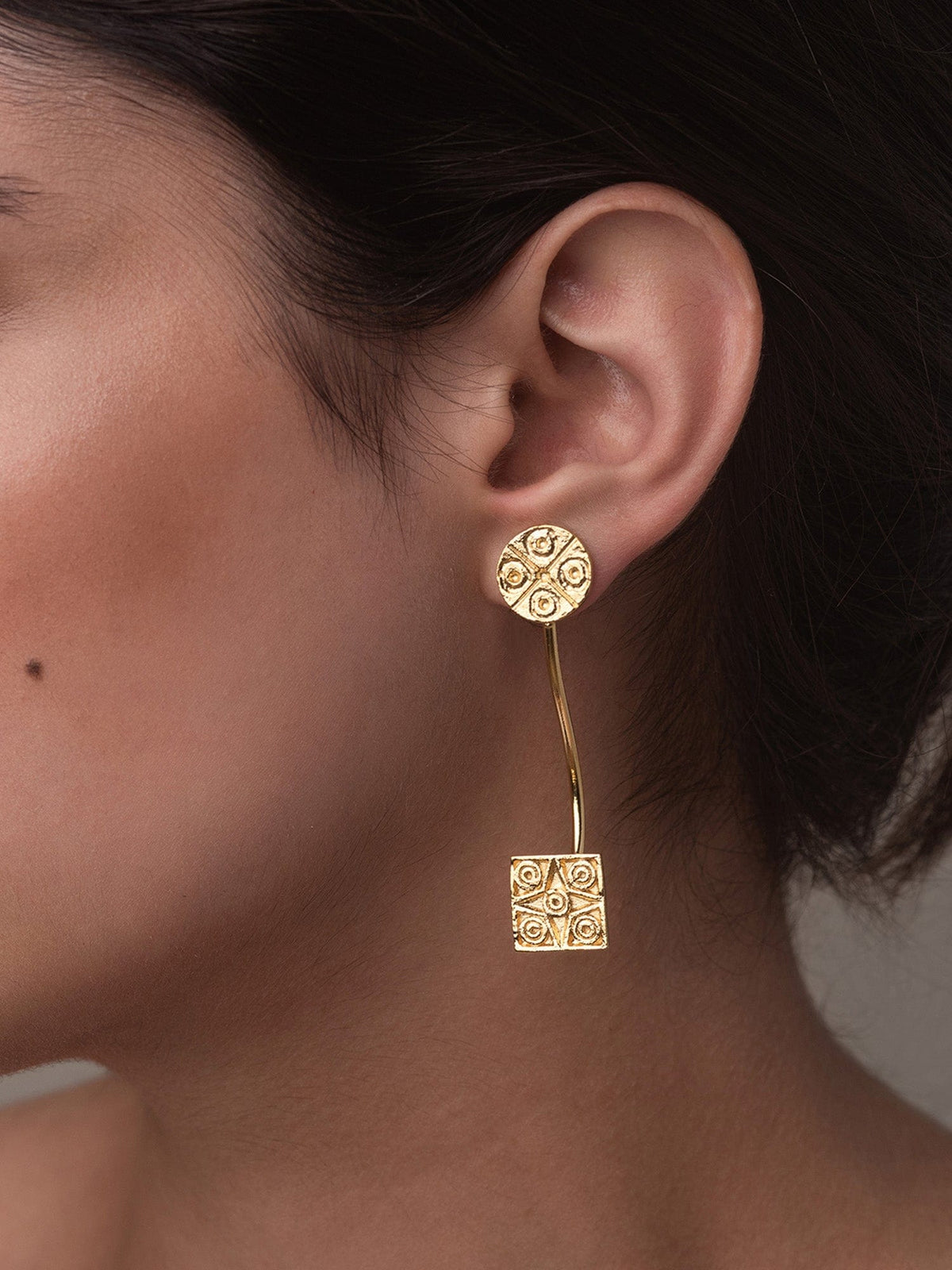 Bent Mudra earrings