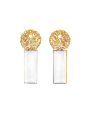 Bonheur crystal earrings