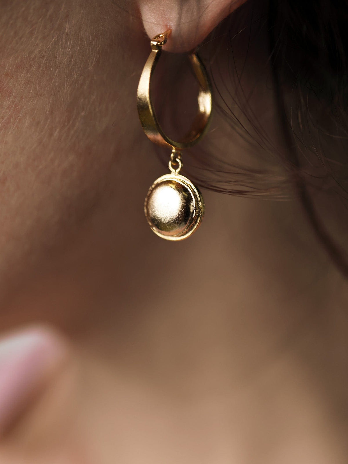 Celeste macaroon earrings