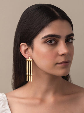 The Awning stripes earrings