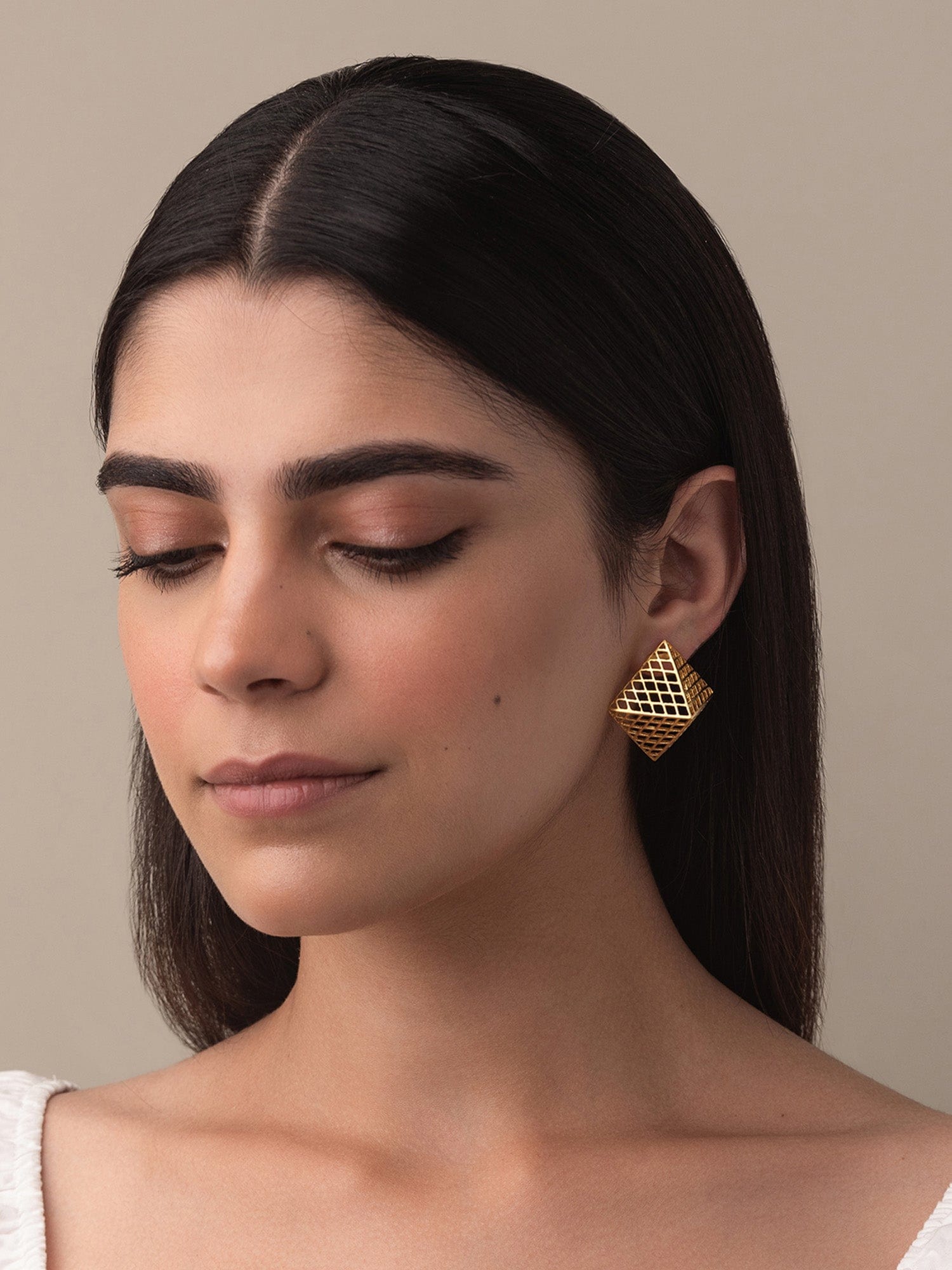 Louvre earrings