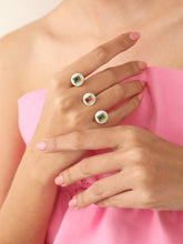 Gabriella ring (Mint green)